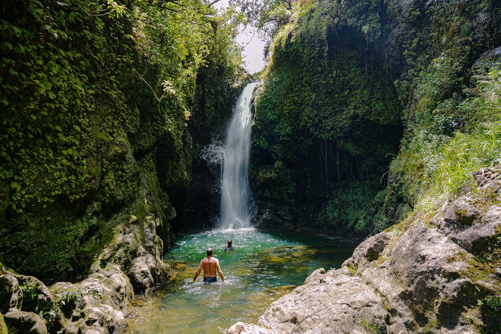 Hidden Waterfalls in Maui