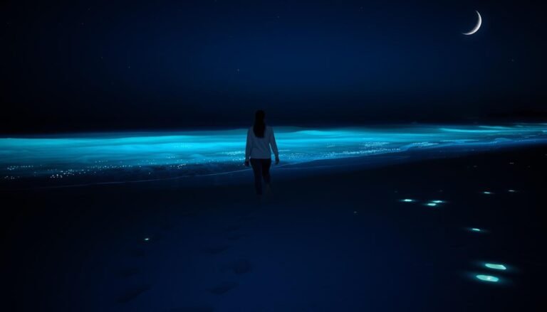 Bioluminescent beaches you can swim in