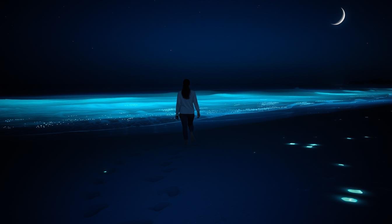 Bioluminescent beaches you can swim in