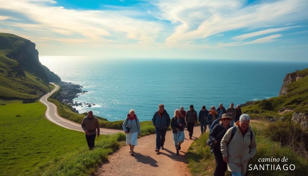Walking the Camino de Santiago coast