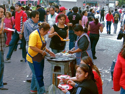 street food in Mexico City