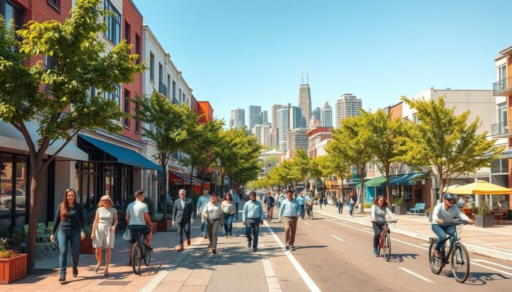 Walkable cities in the USA