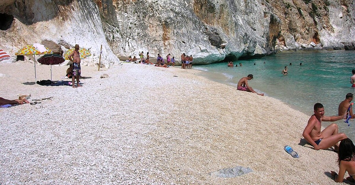 hidden beaches in the Mediterranean